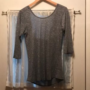 Beyond Yoga - fun blue top